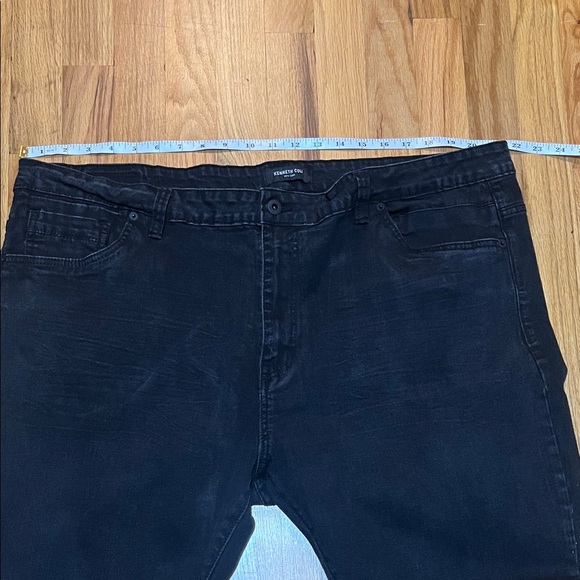 Kenneth Cole Black Straight Men Jeans - Picture 5 of 12